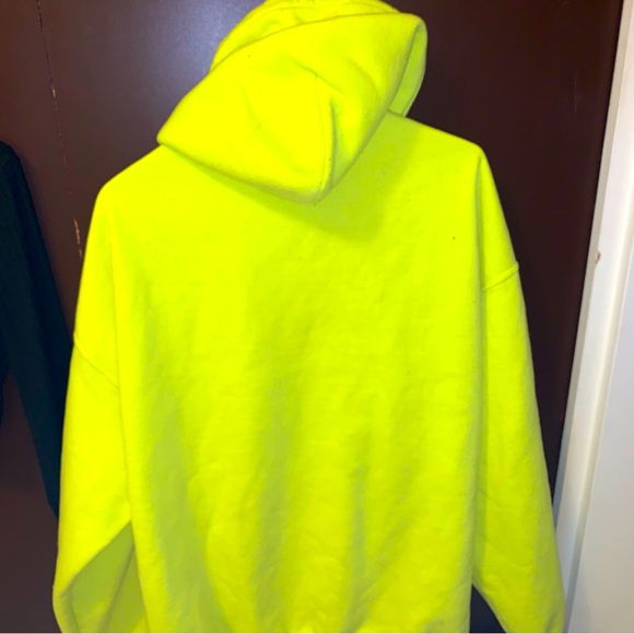 Neon green hoodie - Picture 2 of 6